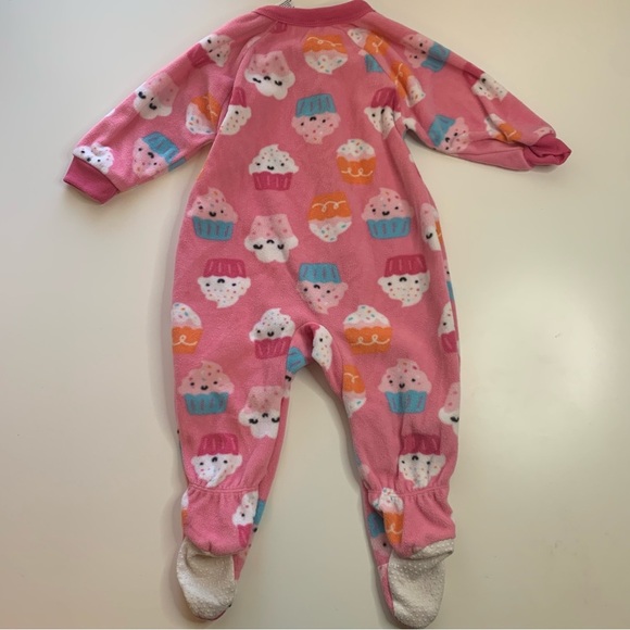 Gerber Pink and Cream Kids Footies Set - Picture 4 of 14